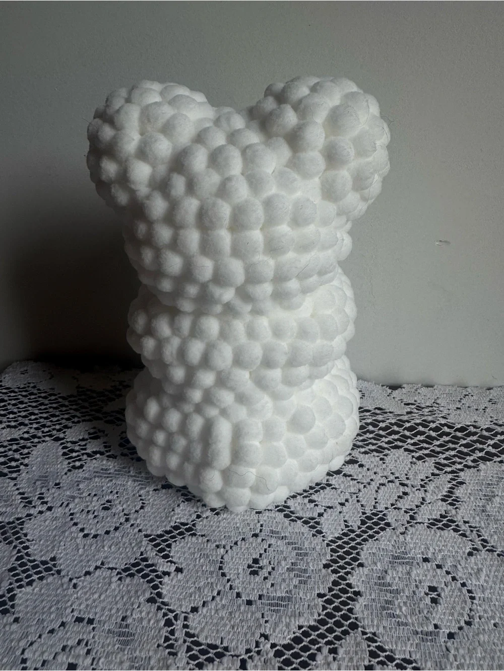 💗5 for $25💗 Motion Design Always & Forever White Marshmallow Bear Decor Plush
